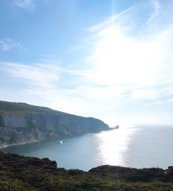 Alum Bay & Needles Rocks at The Needles Landmark Attraction